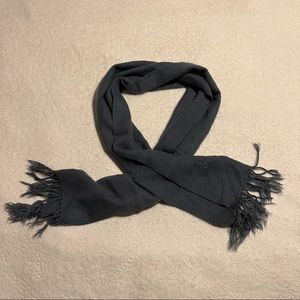 Blue gray scarf
